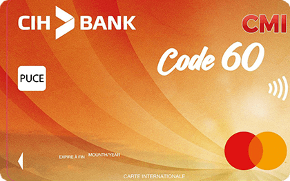 Cartes cih bank - carte code 60