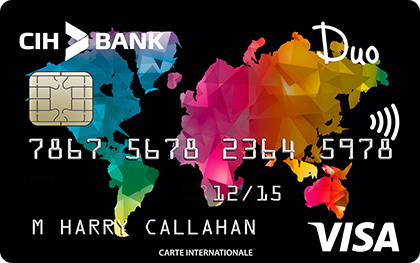 La carte Cih Bank DUO